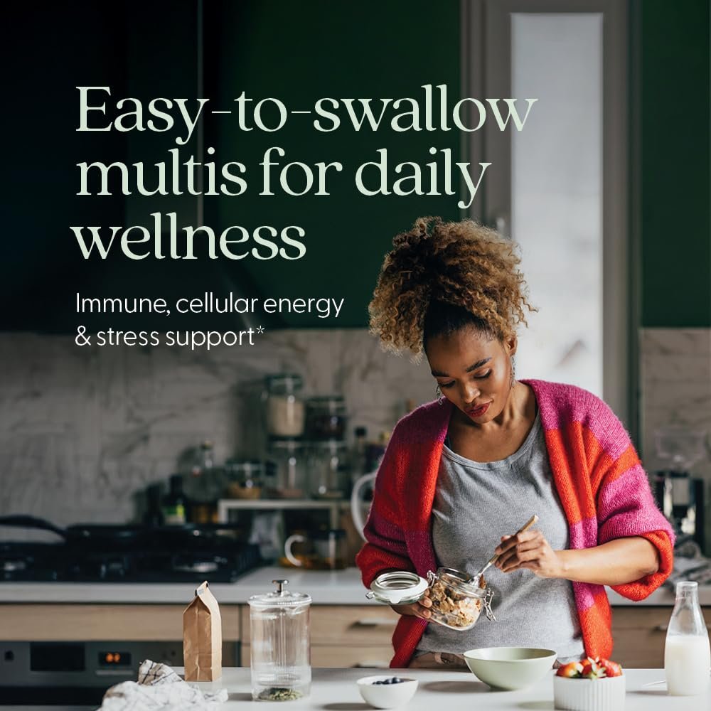 New Chapter Tiny Tabs Multivitamin mit 20+ Nährstoffen für Immunsystem, Zellenergie & Stressunterstützung, inklusive Vitamin D3 + B-Vitamine, 192 Stück