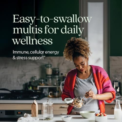 New Chapter Tiny Tabs Multivitamin mit 20+ Nährstoffen für Immunsystem, Zellenergie & Stressunterstützung, inklusive Vitamin D3 + B-Vitamine, 192 Stück
