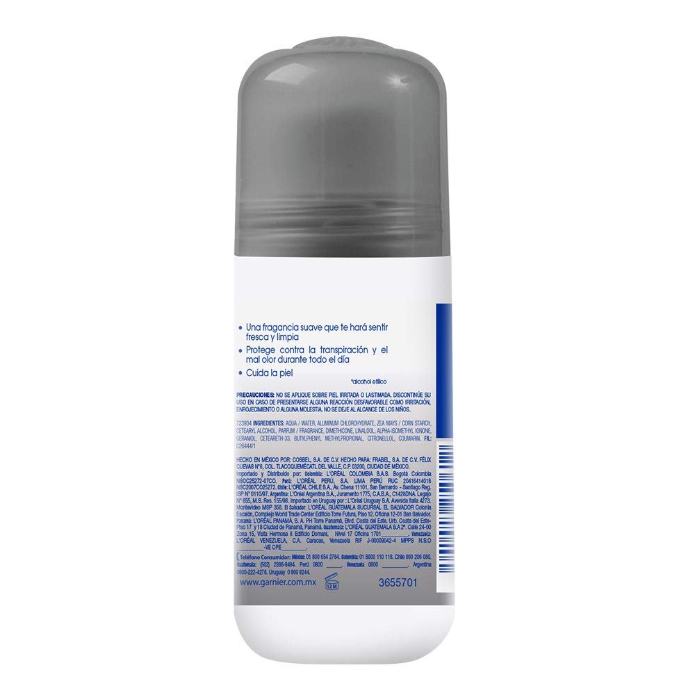 Garnier Obao Roll-On Antitranspirant für empfindliche Haut, 2,1 Unzen (62 ml)