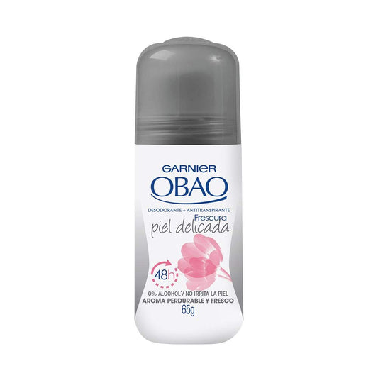 Garnier Obao Roll-On Antitranspirant für empfindliche Haut, 2,1 Unzen (62 ml)
