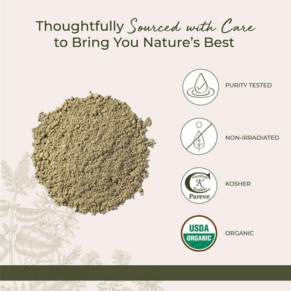 Starwest Botanicals Bio Algenpulver - Nährstoffreich, natürliche Jodquelle, Kalium, Magnesium, Zink, Eisen & Kalzium, zertifiziert koscher, nicht genetisch verändert - 454 g Beutel