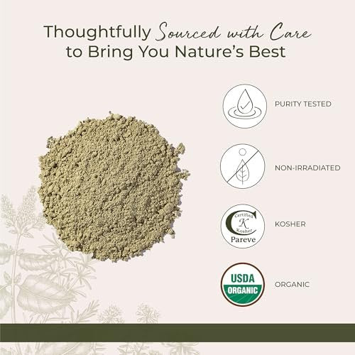 Starwest Botanicals Bio Algenpulver - Nährstoffreich, natürliche Jodquelle, Kalium, Magnesium, Zink, Eisen & Kalzium, zertifiziert koscher, nicht genetisch verändert - 454 g Beutel