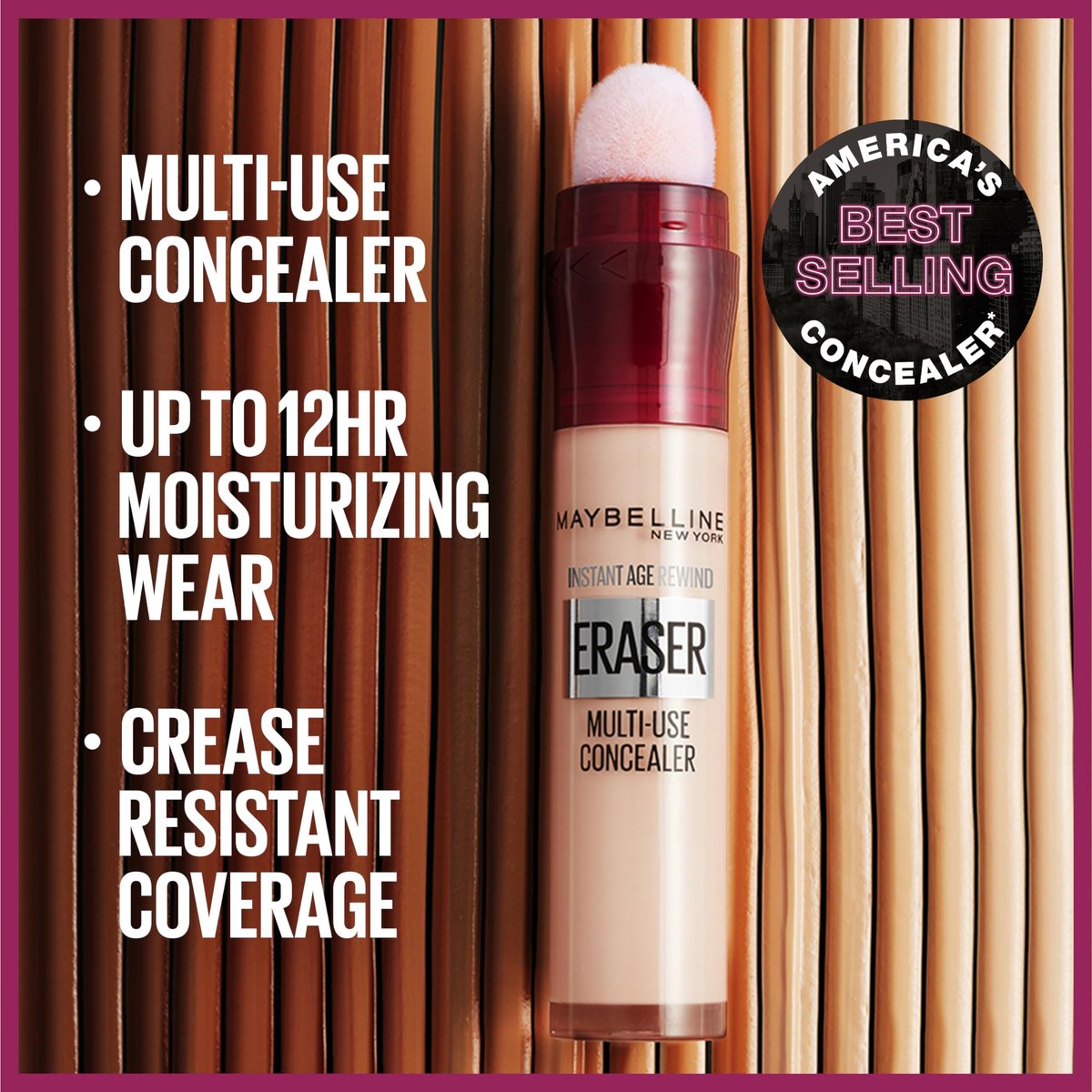 Maybelline Instant Age Rewind Eraser Dark Circles Treatment Multi-Use Concealer, 150, 0,2 ml (1er Pack)