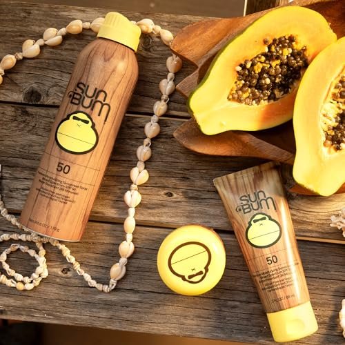 Sun Bum SPF 50 Gesichtscreme Sonnencreme mit Zinkoxid – Breitspektrum feuchtigkeitsspendende Sonnencreme für das Gesicht mit Vitamin E – Hawaii 104 Act konform (ohne Octinoxat & Oxybenzon) – Reisegröße – 28 g