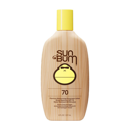 Sun Bum Original SPF 70 Sonnencreme Körperlotion – Breitband-Feuchtigkeitssonnencreme mit Vitamin E – Hawaii 104 Konform (ohne Octinoxat & Oxybenzon) – 237 ml