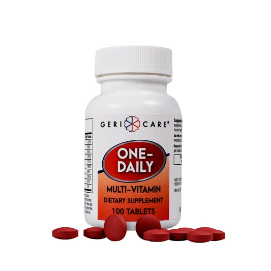 GeriCare Multivitamin für Senioren – 100 Tabletten, tägliche Nahrungsergänzung