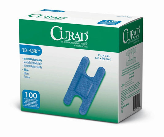 Curad Fingerverband gewebt blau detektierbar, 100 Stück