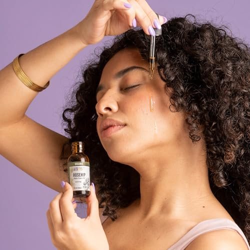 Aura Cacia Bio-Hagebutten-Pflegeöl für die Haut | GC/MS auf Reinheit getestet | 30 ml