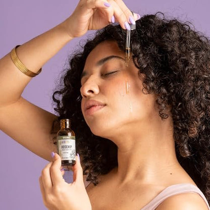 Aura Cacia Bio-Hagebutten-Pflegeöl für die Haut | GC/MS auf Reinheit getestet | 30 ml