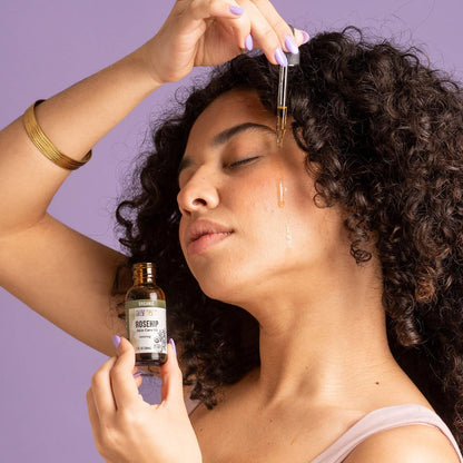 Aura Cacia Bio-Hagebutten-Pflegeöl für die Haut | GC/MS auf Reinheit getestet | 30 ml
