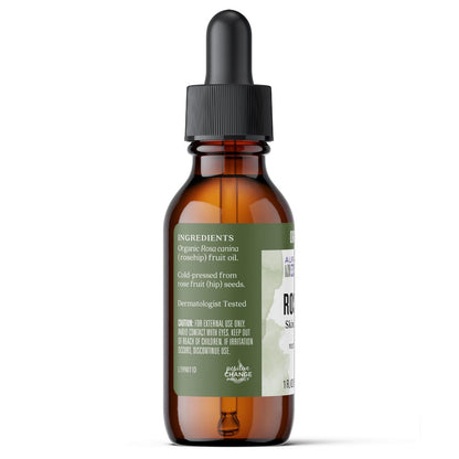 Aura Cacia Bio-Hagebutten-Pflegeöl für die Haut | GC/MS auf Reinheit getestet | 30 ml