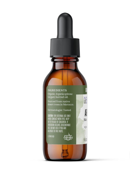 Aura Cacia Bio-Pflegeöl Arganöl – 30 ml reines Hautöl für Feuchtigkeit und Glanz