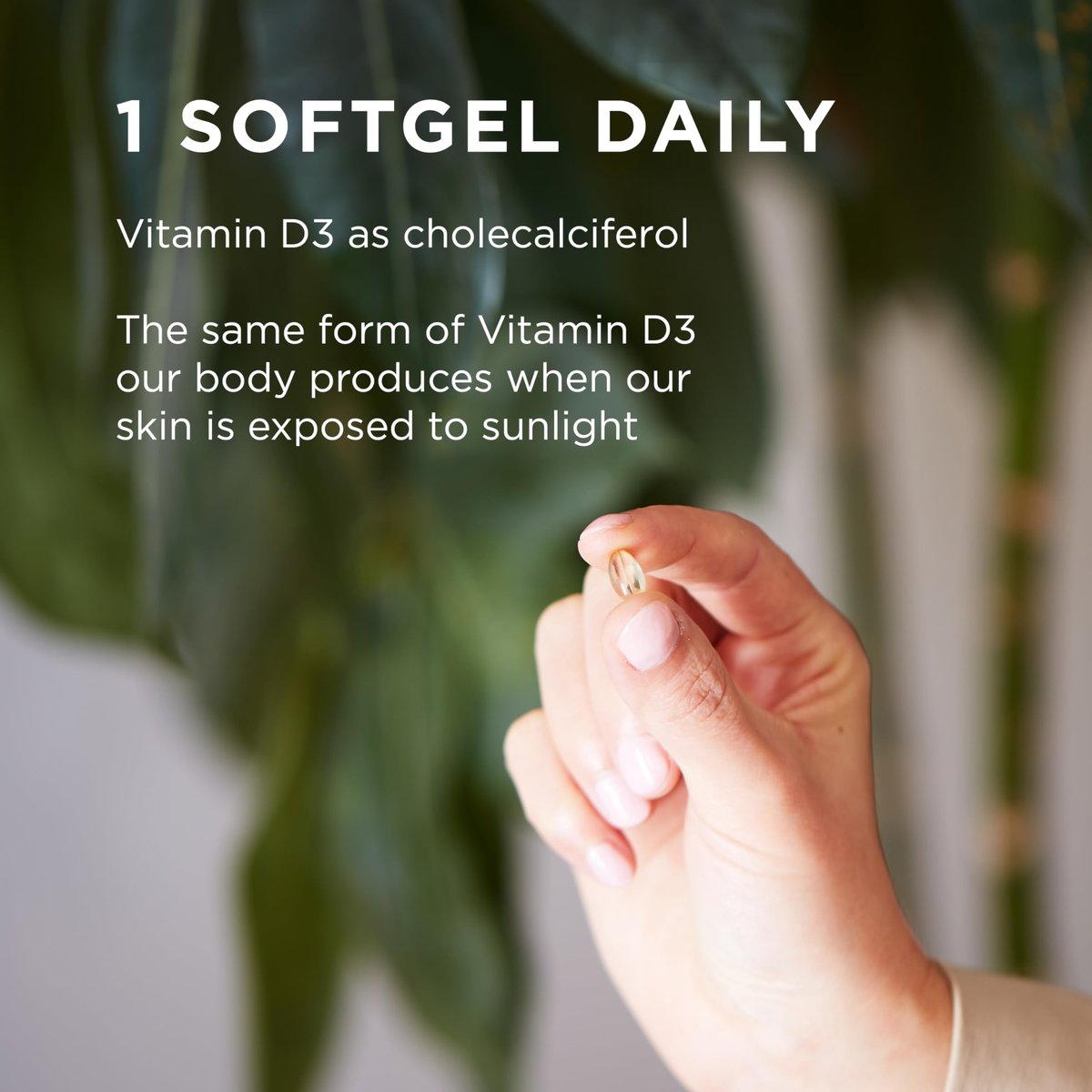 Solgar Vitamin D3 250 MCG (10.000 IE) – 120 Kapseln – Für starke Knochen, Zähne und Immunsystem – Non-GMO, glutenfrei, laktosefrei