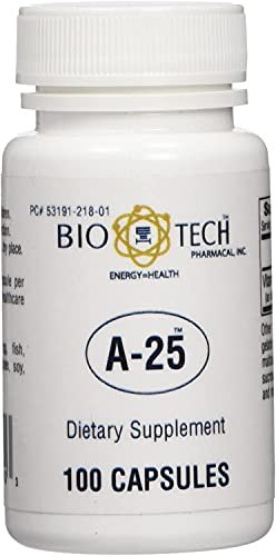 A-25 Vitamin A Palmitat Nahrungsergänzungsmittel für Sehkraft, Immunsystem, Zellwachstum und Knochenstoffwechsel - 100 Kapseln