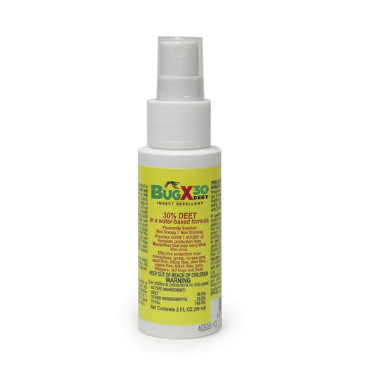 CoreTex Bug X 30 Mücken-, Zecken- & Insektenschutzspray mit 30 % DEET - 2-Flaschen Insektenschutzmittel für bis zu 7+ Stunden Schutz gegen 12 Insektenarten