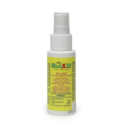 CoreTex Bug X 30 Mücken-, Zecken- & Insektenschutzspray mit 30 % DEET - 2-Flaschen Insektenschutzmittel für bis zu 7+ Stunden Schutz gegen 12 Insektenarten
