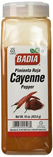 Badia Cayennepfeffer, 454 g – Würziges Gewürz für Schärfe und Aroma