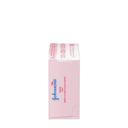 Johnson's Baby Seifenstück, Sanft für Babybad und Hautpflege, Hypoallergen und Dermatologisch getestet, Parabenfrei, Phthalatfrei, Farbstofffrei, 3 Unzen (Packung mit 6)
