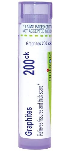 Boiron Graphites 200CK Homöopathisches Arzneimittel bei Fissuren und dicken Narben - 80 Kügelchen