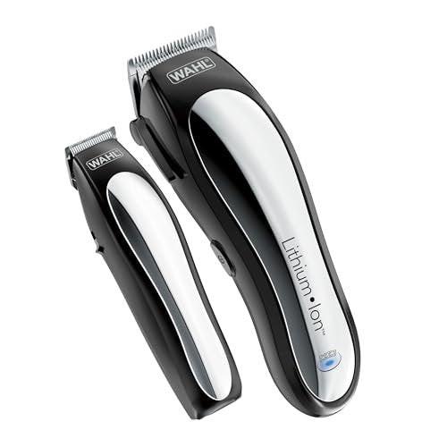 Wahl USA Lithium-Ionen Akku-Haarschneider & Trimmer Kombiset – Kabelloser Haarschneider für Kopf-, Bart- und Ganzkörperpflege – Modell 79600-2101P