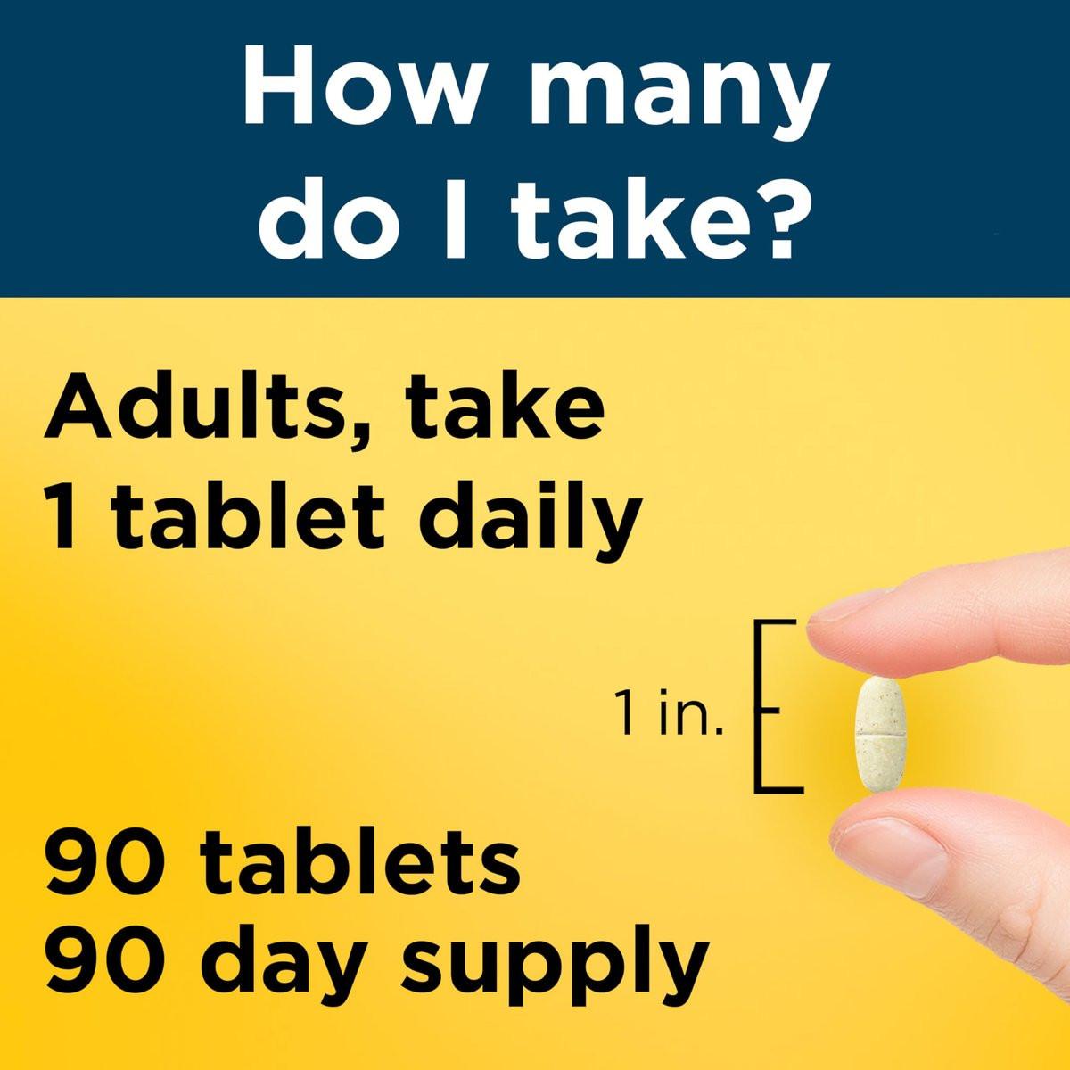 Nature Made Multivitamin für Männer – Ohne Eisen, Tägliche Nahrungsergänzung, 90 Tabletten, 90-Tage-Vorrat