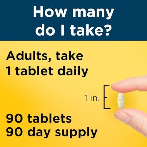 Nature Made Multivitamin für Männer – Ohne Eisen, Tägliche Nahrungsergänzung, 90 Tabletten, 90-Tage-Vorrat