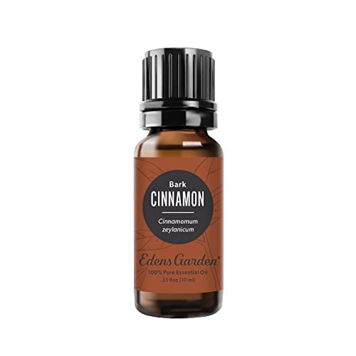 Edens Garden Zimtrindenöl – 100 % reines, unverdünntes ätherisches Öl für Aromatherapie, Diffuser & mehr, 10 ml