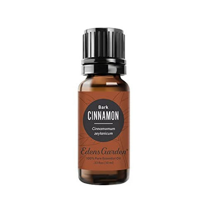 Edens Garden Zimtrindenöl – 100 % reines, unverdünntes ätherisches Öl für Aromatherapie, Diffuser & mehr, 10 ml