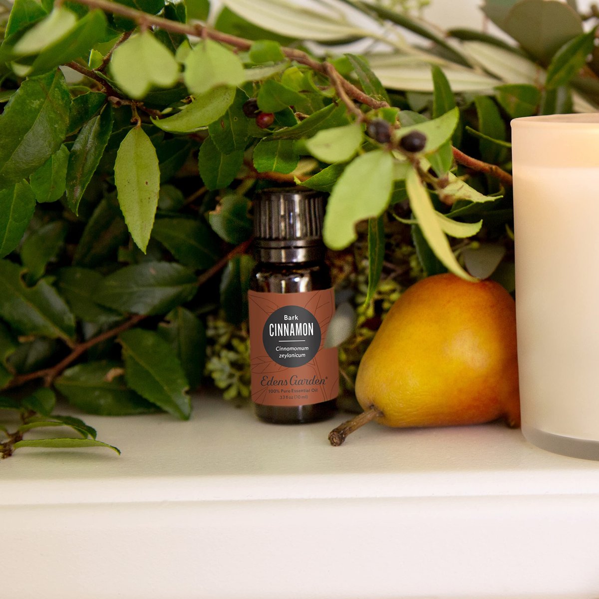 Edens Garden Zimtrindenöl – 100 % reines, unverdünntes ätherisches Öl für Aromatherapie, Diffuser & mehr, 10 ml