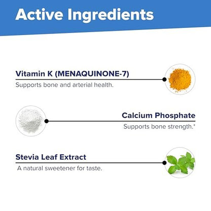 Superior Source Vitamin K2 MK-7 (Menaquinon-7) 100 mcg – Knochenstärke & Herzgesundheit – 60 sublinguale Tabletten
