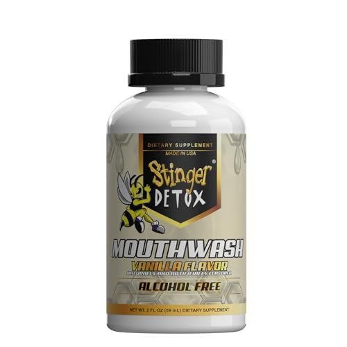 Stinger Detox Mundspülung 2 Fl Oz – Schnelle Reinigung für den Mundraum