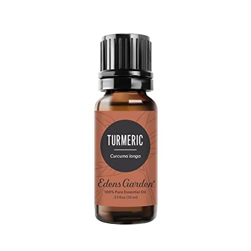 Edens Garden Kurkuma Ätherisches Öl – 100% rein, premium, unverdünnt, natürlich, therapeutisch, für Diffuser, Haut, Gesicht, kindersicher 10 ml