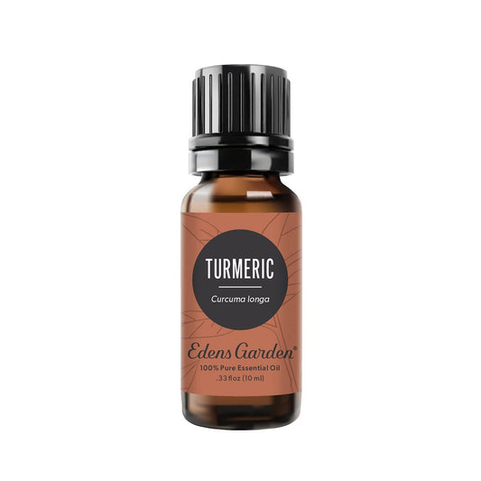 Edens Garden Kurkuma Ätherisches Öl – 100% rein, premium, unverdünnt, natürlich, therapeutisch, für Diffuser, Haut, Gesicht, kindersicher 10 ml