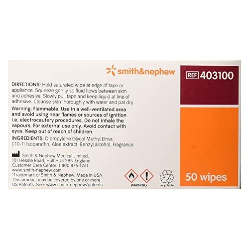 Smith & Nephew Remove Adhesive Remover Feuchttücher 403100, 50 Stück