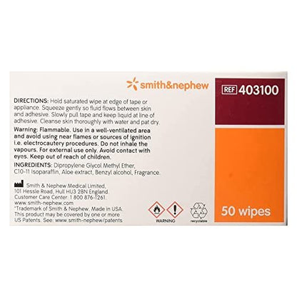 Smith & Nephew Remove Adhesive Remover Feuchttücher 403100, 50 Stück