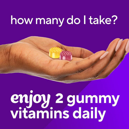Vitafusion Omega-3 Gummis für die Herzgesundheit, Beerig-Zitronengeschmack, 120 Stück (60-Tage-Vorrat)