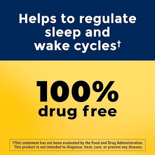 Nature Made Melatonin 5mg Tabletten Extra Stark – 100 % arzneimittelfreies Schlafmittel für Erwachsene, 90 Tabletten, 90-Tage-Vorrat