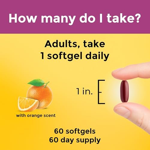 Nature Made Schwangerschaftsvitamine für Frauen mit Folsäure + DHA, 60 Softgels, 60-Tage-Vorrat