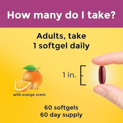 Nature Made Schwangerschaftsvitamine für Frauen mit Folsäure + DHA, 60 Softgels, 60-Tage-Vorrat