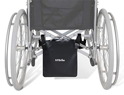 NYOrtho Urinbeutel-Halter – Vinyl-Datenschutzabdeckung für Foley-, Katheter- oder Urinbeutel – Klettverschluss, wasserabweisend, leicht zu reinigen – Gurte für Rollstuhl oder Bett – 10,5 x 11,25 Zoll – 1 Stück