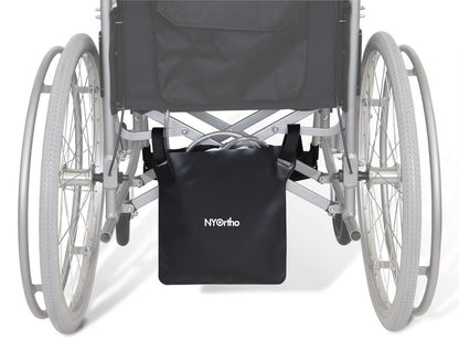 NYOrtho Urinbeutel-Halter – Vinyl-Datenschutzabdeckung für Foley-, Katheter- oder Urinbeutel – Klettverschluss, wasserabweisend, leicht zu reinigen – Gurte für Rollstuhl oder Bett – 10,5 x 11,25 Zoll – 1 Stück