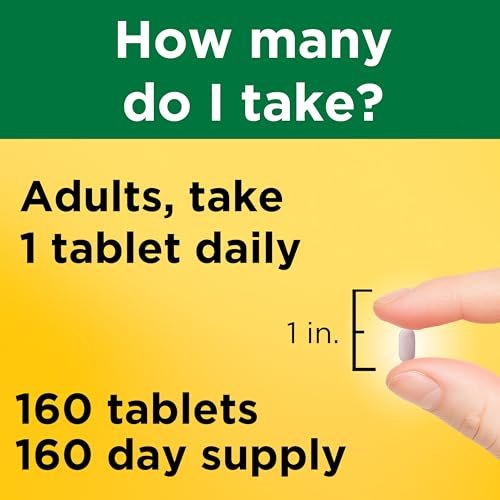 Nature Made Vitamin B12 1000 mcg – 160 Tabletten mit Zeitfreisetzung für die Energieunterstützung