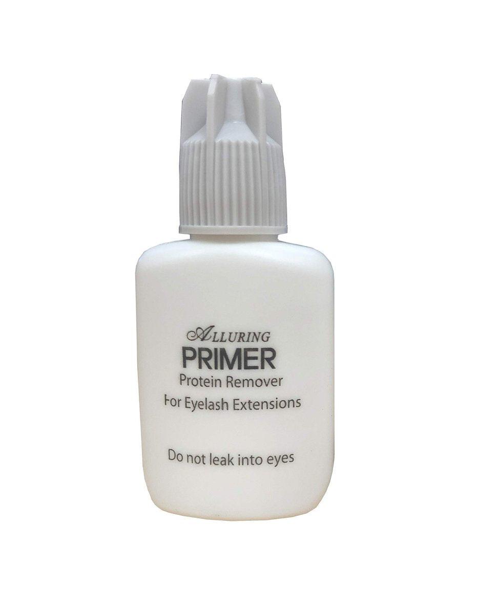 Lash Primer für Wimpernverlängerungen 15 ml – Alluring Protein Remover zur Steigerung der Haftung und Haltbarkeit von Wimpernkleber – Ideal für Einzel- und Naturwimpern – Semi-Permanente Wimpernverlängerungszubehör