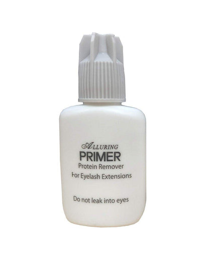 Lash Primer für Wimpernverlängerungen 15 ml – Alluring Protein Remover zur Steigerung der Haftung und Haltbarkeit von Wimpernkleber – Ideal für Einzel- und Naturwimpern – Semi-Permanente Wimpernverlängerungszubehör