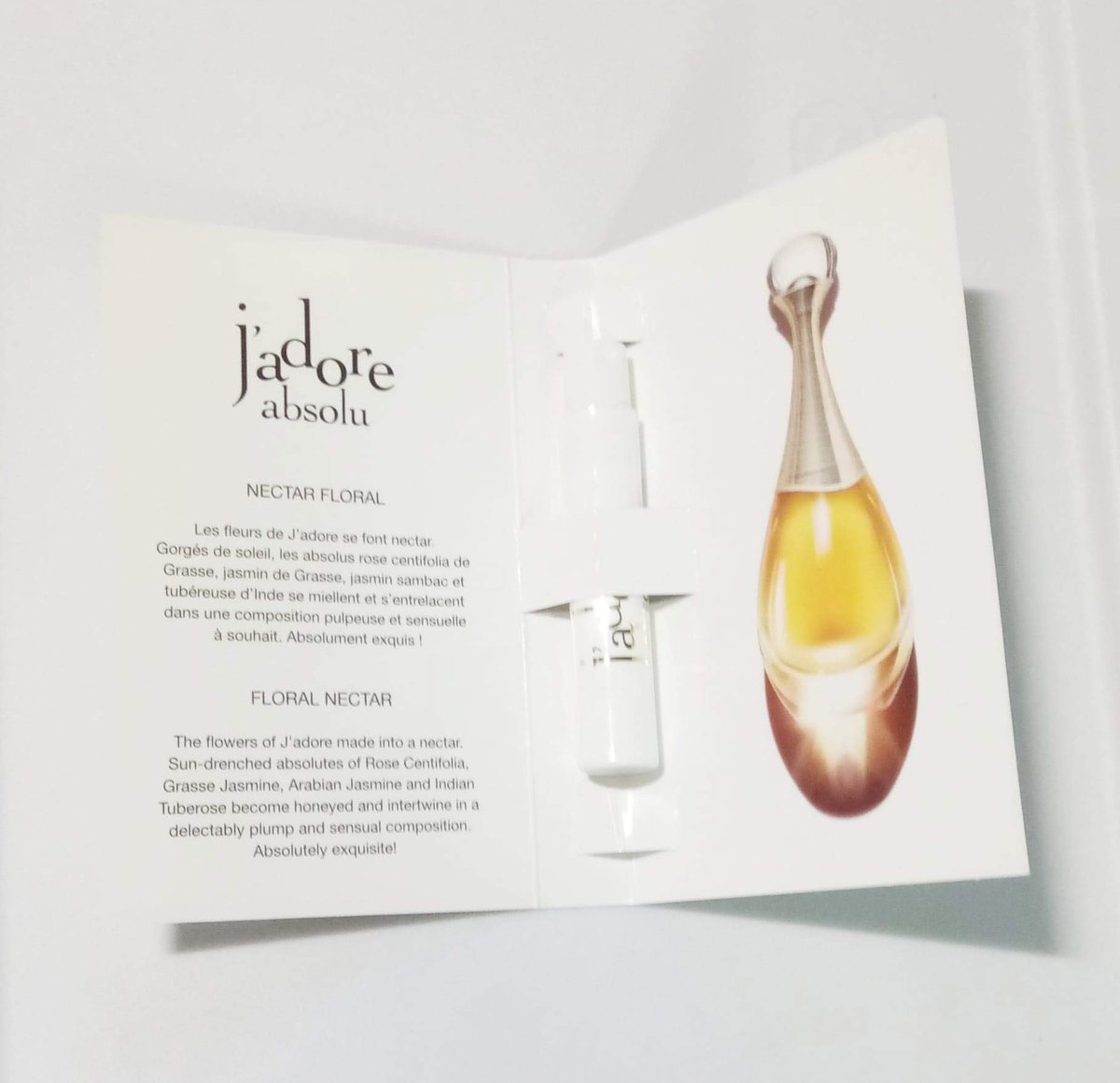 Dior J'adore Eau de Parfum Spray für Damen - 0,03 oz Probegröße