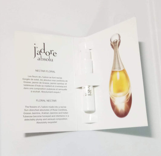 Dior J'adore Eau de Parfum Spray für Damen - 0,03 oz Probegröße