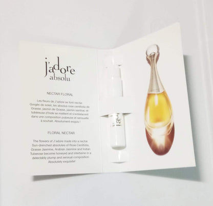 Dior J'adore Eau de Parfum Spray für Damen - 0,03 oz Probegröße