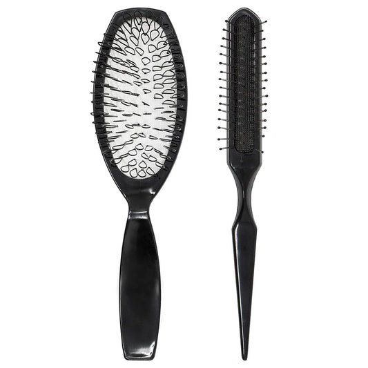 Brittny Professionals Wig Bürsten Set – 2-teiliges Haarbürsten-Set für Naturhaar & Perücken