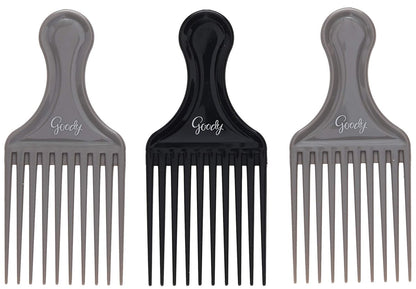 Goody Comb & Lift Haarkamm – 3 Stück, gemischte Farben (2er-Pack) – Ideal zum Stylen und Volumen geben