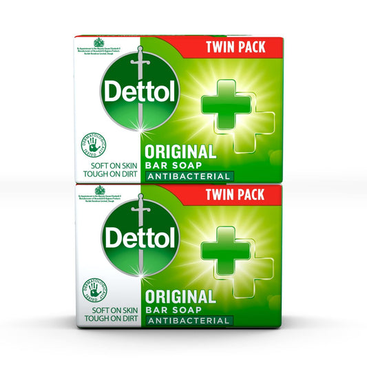Dettol Antibakterielle Original Seife 100g Doppelpack – Dermatologisch getestet